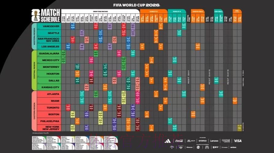 2026世界杯完整赛程实时更新完整安排直播平台